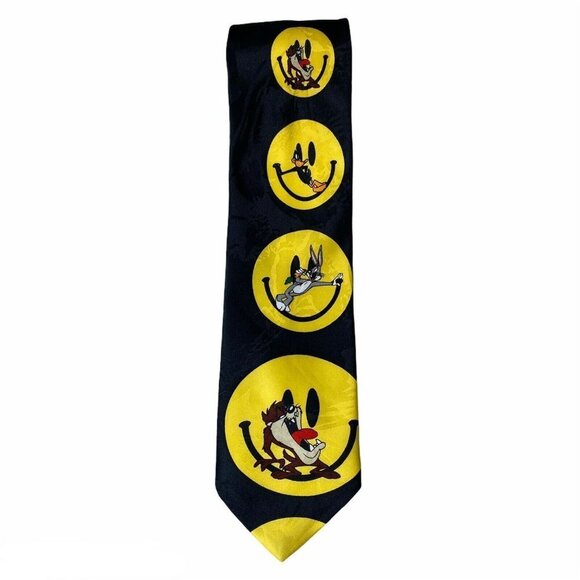 Looney Tunes Other - Vintage 1996 Looney Tunes Mania Graphic Print Tie